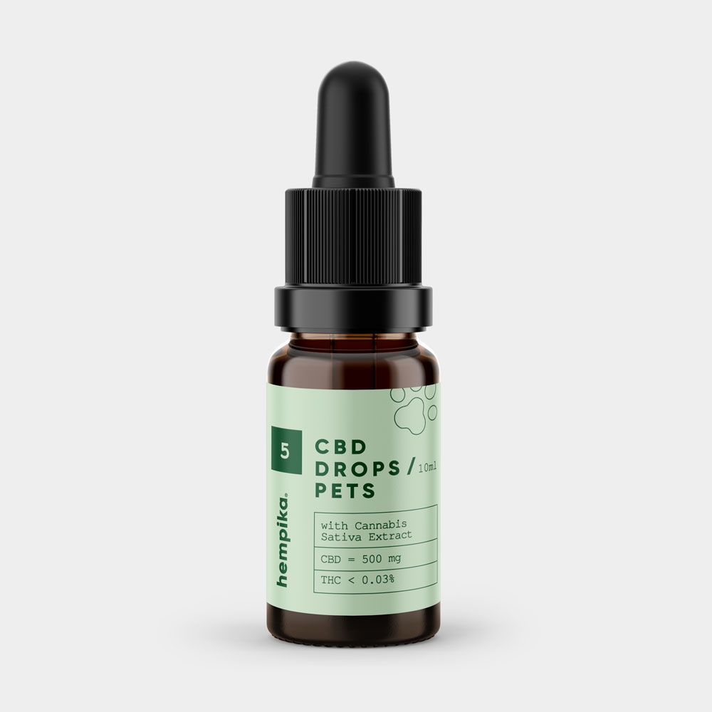 CBD drops for pets Hempika