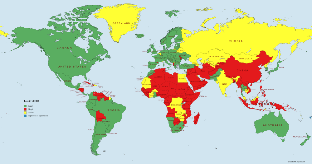 Is CBD oil legal in my country? The ultimate guide [2023]